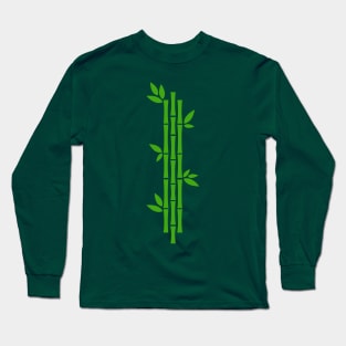 Green Bamboo Long Sleeve T-Shirt